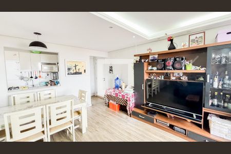 Sala - Sala de Jantar de apartamento à venda com 2 quartos, 70m² em Vila Humaitá, Santo André