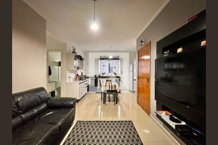 Sala de apartamento à venda com 2 quartos, 58m² em Vila Curuçá, Santo André