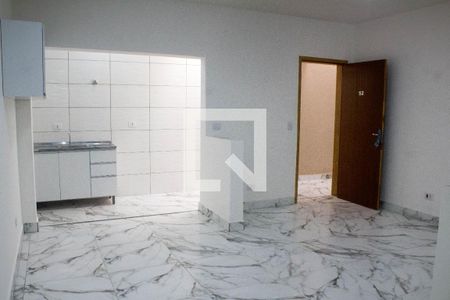 Sala de apartamento para alugar com 1 quarto, 43m² em Jardim das Belezas, Carapicuíba