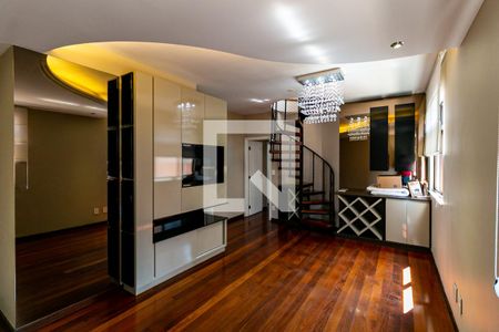 Sala de apartamento à venda com 3 quartos, 260m² em Cruzeiro, Belo Horizonte