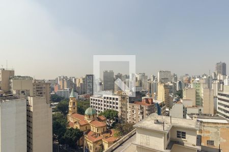 Vista da Sala de apartamento para alugar com 1 quarto, 31m² em Vila Buarque, São Paulo