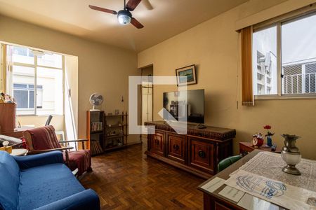 Sala de apartamento à venda com 1 quarto, 52m² em Tijuca, Rio de Janeiro