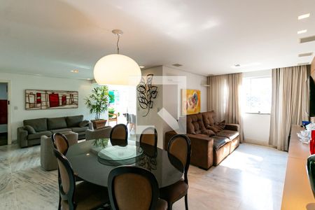 Sala de apartamento à venda com 5 quartos, 165m² em Luxemburgo, Belo Horizonte