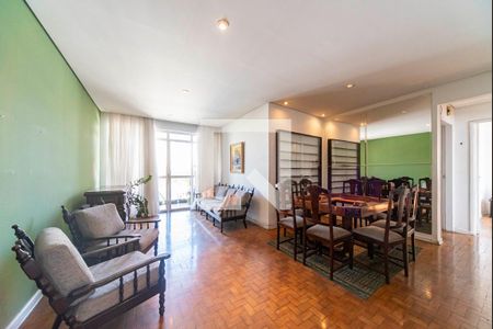 Sala de apartamento à venda com 3 quartos, 104m² em Centro, Santo André