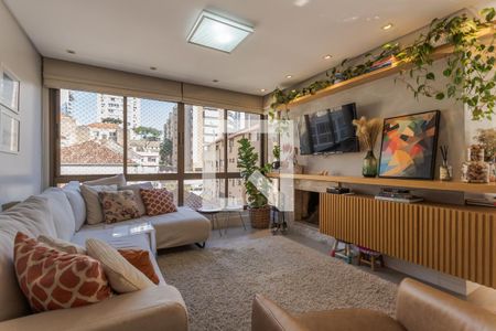 Sala de apartamento à venda com 2 quartos, 86m² em Rio Branco, Porto Alegre