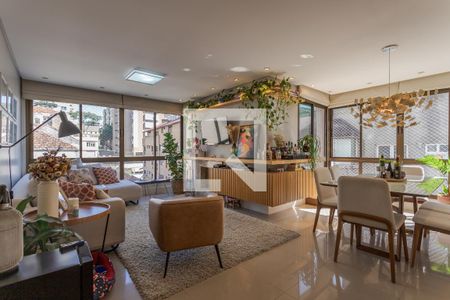 Sala de apartamento à venda com 2 quartos, 86m² em Rio Branco, Porto Alegre