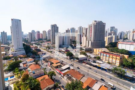 Vista da Sacada de apartamento à venda com 1 quarto, 29m² em Vila Santa Catarina, São Paulo