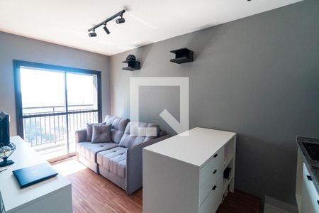 Sala/Cozinha de apartamento à venda com 1 quarto, 29m² em Vila Santa Catarina, São Paulo