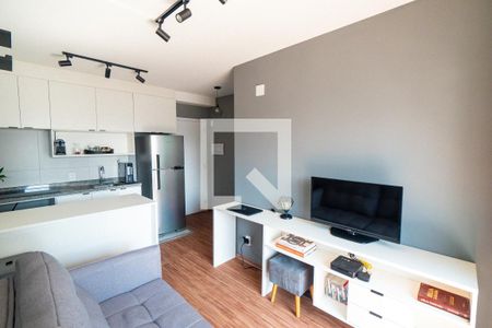 Sala/Cozinha de apartamento à venda com 1 quarto, 29m² em Vila Santa Catarina, São Paulo