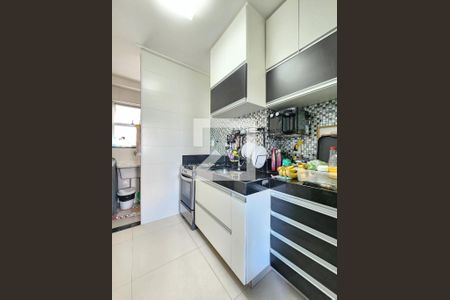 Cozinha de apartamento à venda com 2 quartos, 70m² em São Lucas, Belo Horizonte