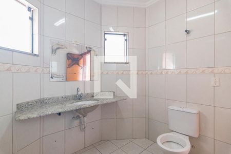 Banheiro da Suite 1 de casa para alugar com 3 quartos, 163m² em Vila Alzira, Santo André