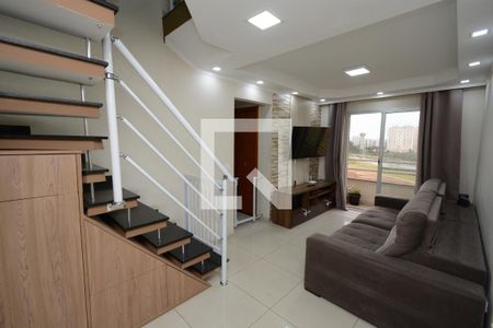 Sala de apartamento para alugar com 2 quartos, 110m² em Vila da Paz, São Paulo