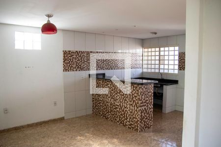 Sala de casa para alugar com 1 quarto, 60m² em Residencial Recreio Panorama, Goiânia