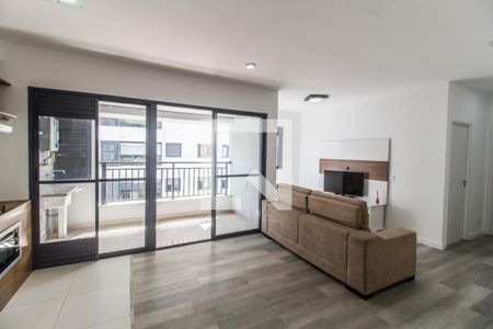 Sala de apartamento à venda com 2 quartos, 69m² em Alphaville, Barueri