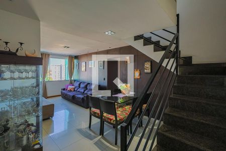 Sala de apartamento à venda com 4 quartos, 267m² em Ipiranga, Belo Horizonte