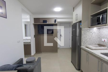 Sala/Cozinha de apartamento para alugar com 1 quarto, 30m² em Centro, Curitiba