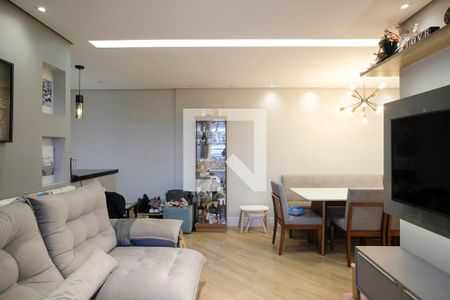 Sala de apartamento à venda com 2 quartos, 70m² em Santa Paula, São Caetano do Sul