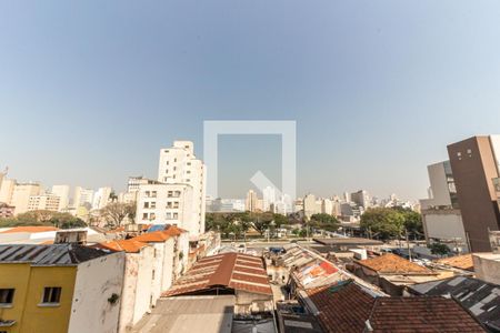 Varanda - Vista de apartamento à venda com 1 quarto, 42m² em Campos Elíseos, São Paulo