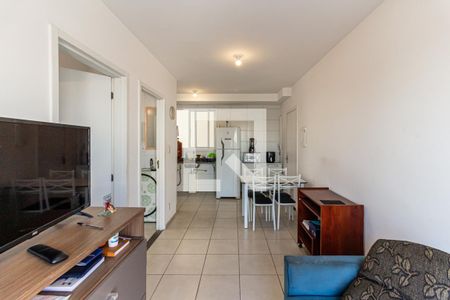 Sala de apartamento à venda com 1 quarto, 42m² em Campos Elíseos, São Paulo