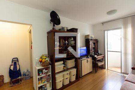 Sala de apartamento à venda com 1 quarto, 42m² em Indianópolis, São Paulo