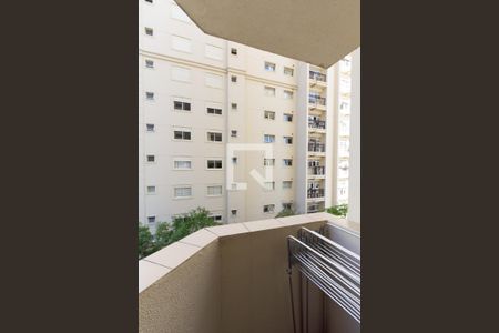 Varanda Sala de apartamento à venda com 1 quarto, 42m² em Indianópolis, São Paulo