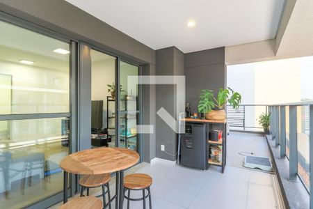 Varanda Gourmet de apartamento à venda com 2 quartos, 96m² em Jardim das Acacias, São Paulo