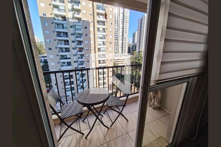 Varanda da Sala de apartamento para alugar com 3 quartos, 69m² em Vila Andrade, São Paulo