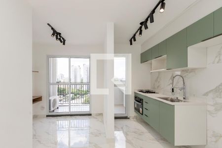 Sala/ Cozinha de apartamento para alugar com 2 quartos, 47m² em Vila Cruzeiro, São Paulo