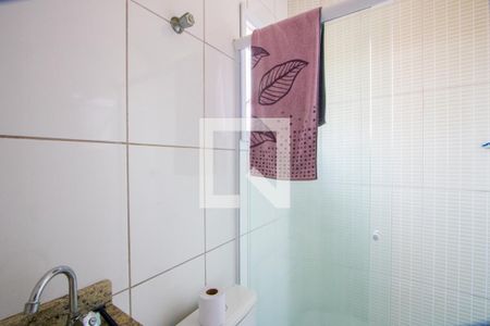 Banheiro do Quarto 1 de apartamento à venda com 2 quartos, 52m² em Vila Francisco Matarazzo, Santo André