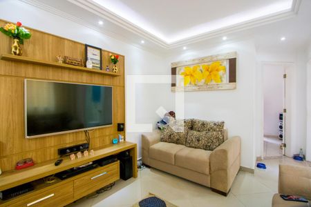 Sala de apartamento à venda com 2 quartos, 52m² em Vila Francisco Matarazzo, Santo André