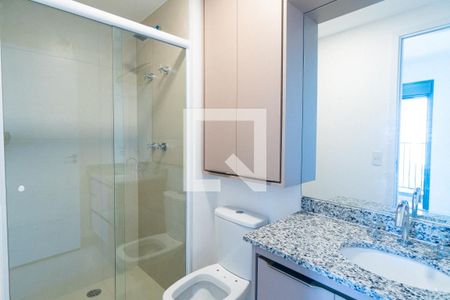 Banheiro da Suíte de apartamento à venda com 2 quartos, 57m² em Vila Mascote, São Paulo