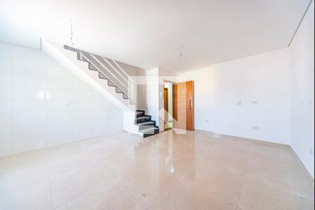 Sala de apartamento à venda com 2 quartos, 53m² em Vila Curuçá, Santo André