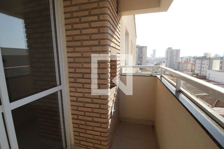 Varanda gourmet de apartamento para alugar com 2 quartos, 70m² em Santa Mônica, Uberlândia