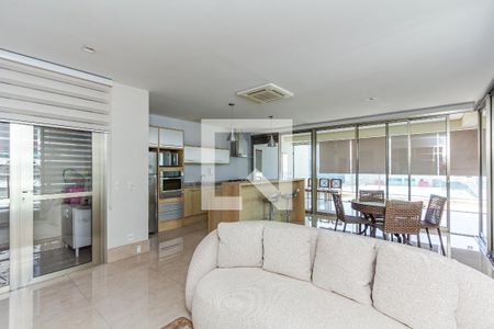 Sala/Cozinha de apartamento para alugar com 2 quartos, 159m² em Itaim Bibi, São Paulo