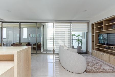 Sala/Cozinha de apartamento para alugar com 2 quartos, 159m² em Itaim Bibi, São Paulo