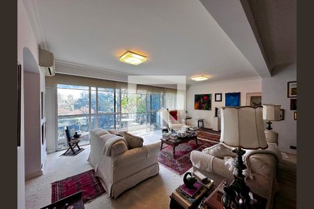 Sala de apartamento à venda com 3 quartos, 190m² em Santo Amaro, São Paulo