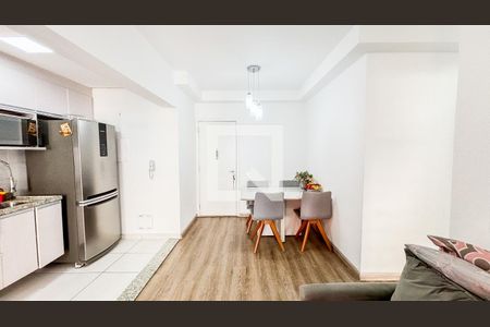 Sala - Sala de Jantar de apartamento à venda com 2 quartos, 57m² em Vila Homero Thon, Santo André