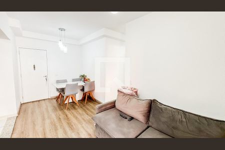 Sala - Sala de Jantar de apartamento à venda com 2 quartos, 57m² em Vila Homero Thon, Santo André