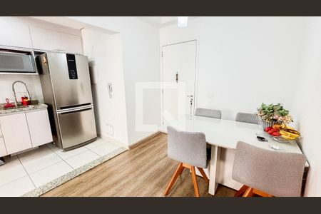 Sala - Sala de Jantar de apartamento à venda com 2 quartos, 57m² em Vila Homero Thon, Santo André