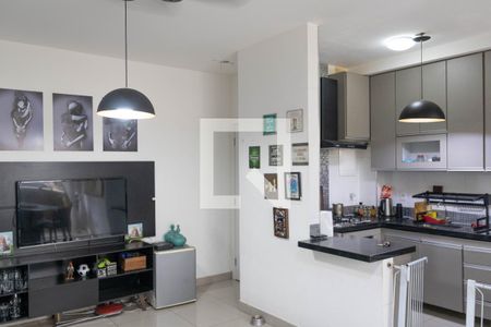 Sala de apartamento para alugar com 2 quartos, 60m² em Buritis, Belo Horizonte