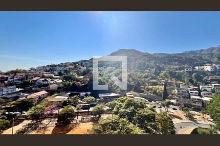 Vista da Varanda sala de apartamento à venda com 2 quartos, 80m² em Sion, Belo Horizonte