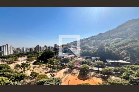 Vista da Varanda sala de apartamento à venda com 2 quartos, 80m² em Sion, Belo Horizonte