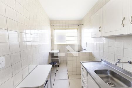 Cozinha e Área de Serviço de kitnet/studio para alugar com 1 quarto, 38m² em Rio Branco, São Leopoldo