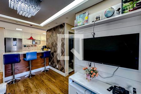 Sala de apartamento à venda com 3 quartos, 116m² em Jardim da Glória, São Paulo