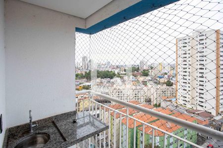 Varanda da Sala de apartamento à venda com 3 quartos, 56m² em Centro, Diadema