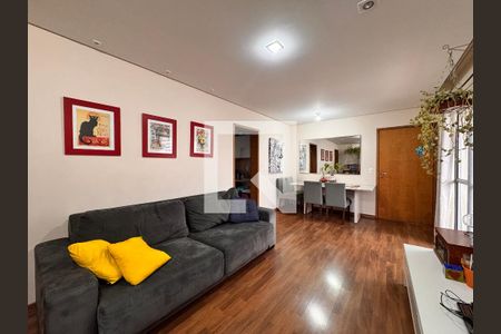 Sala de apartamento à venda com 3 quartos, 98m² em Campestre, Santo André