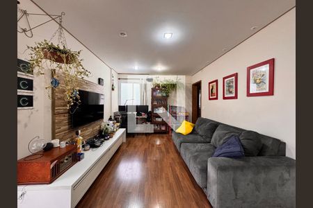 Sala de apartamento à venda com 3 quartos, 98m² em Campestre, Santo André