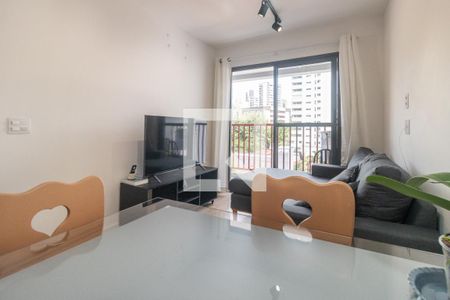 Sala de apartamento à venda com 1 quarto, 34m² em Vila Mariana, São Paulo