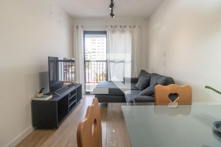 Sala de apartamento à venda com 1 quarto, 34m² em Vila Mariana, São Paulo