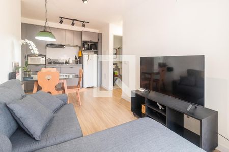 Sala de apartamento à venda com 1 quarto, 34m² em Vila Mariana, São Paulo